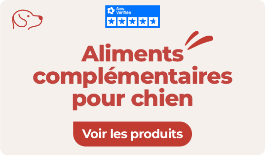 Aliments complémentaires pour chien