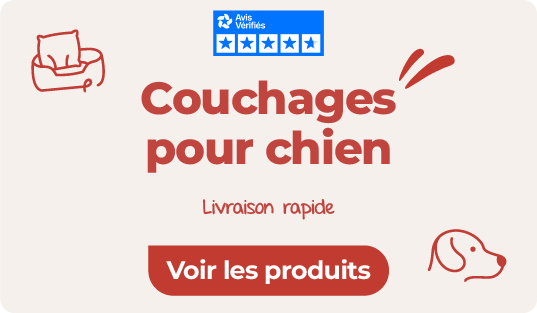 couchages pour chien sur notre animalerie en ligne