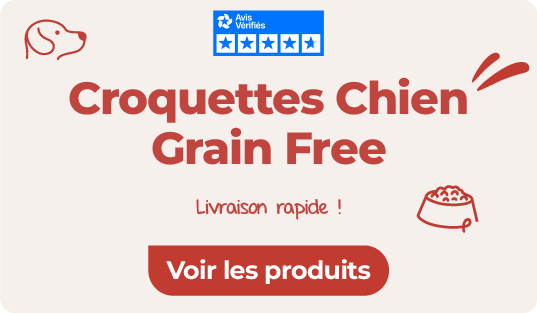Croquettes Chien Grain Free sur terranimo