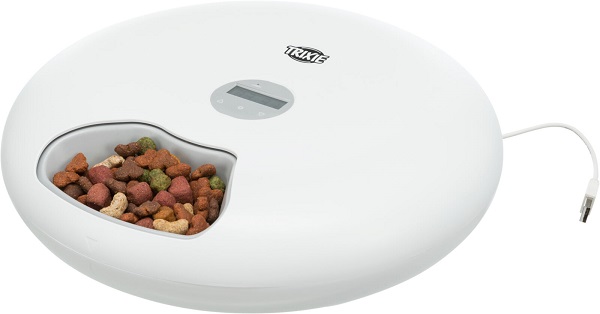 Distributeur de croquettes pour chat programmable