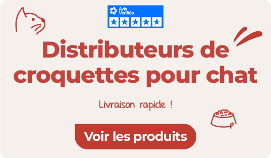 Notre sélection de Distributeurs de croquettes pour chats