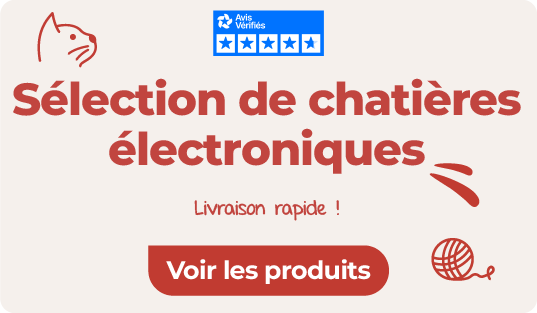 chatières à puce électronique sur animalerie en ligne