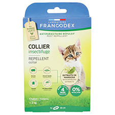 Collier insectifuge pour les chatons Collier insectifuge pour les chatons