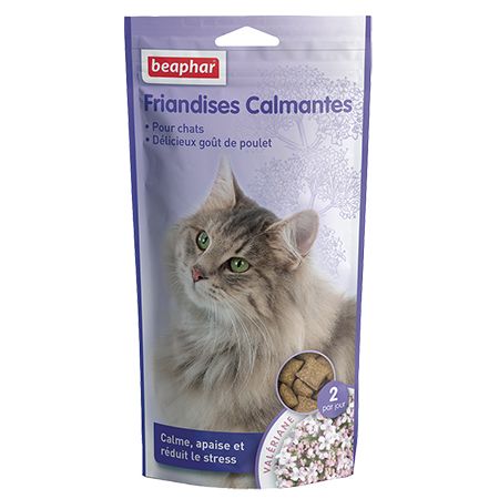 Friandises calmantes à la Valériane pour chat BEAPHAR 35 g