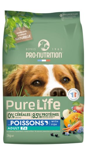 FLATAZOR Pure Life ADULT 7+ croquettes pour chien adulte sénior