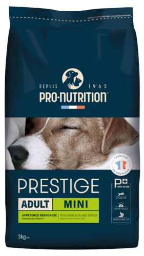 PRO-NUTRITION Croquettes Prestige pour chien adulte mini taille