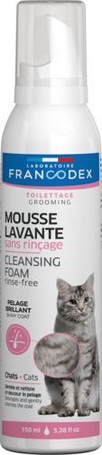 FRANCODEX Mousse lavante pour chat 150 ml