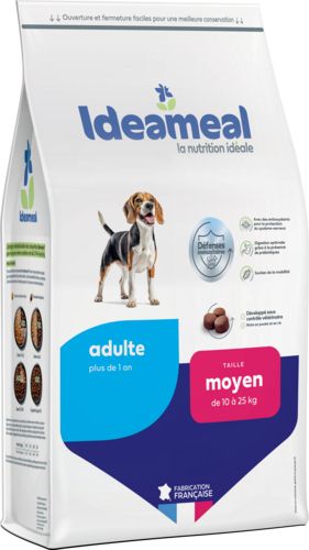 IDEAMEAL Croquettes Physio pour chien moyen