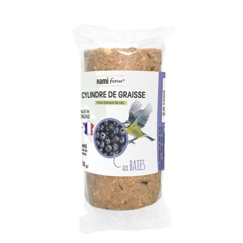 HAMIFORM Cylindre de graisse aux baies pour oiseaux 350 g
