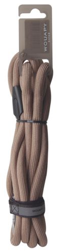 Longe corde ronde fine taupe pour chien WOUAPY 3 m