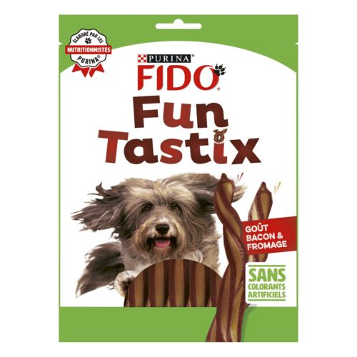 FIDO Funtastix goût bacon et fromage 150g