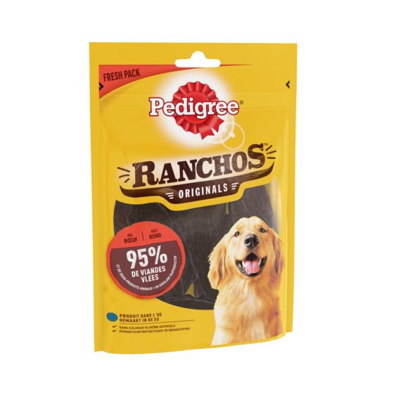 PEDIGRE Ranchos Originals Bœuf. 70 g.