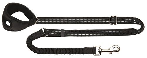 Laisse Jogging Noir TRIXIE