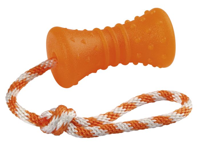 Os en caoutchouc à corde ToyFastic pour chiens KERBL
