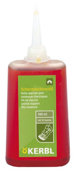 Huile spéciale tondeuse compatible toutes marques 100 ml KERBL