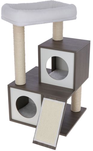 Arbre à chat Flair blanc/gris KERBL 48x44x86cm