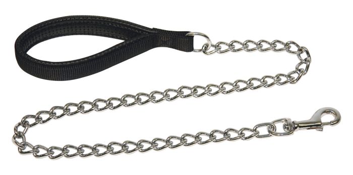 Laisse chaine pour chien avec collier intégré MIAMI PLUS KERBL