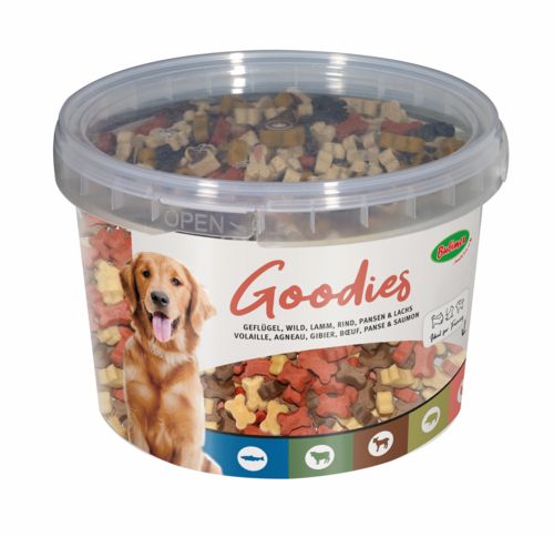 Friandise semi-humide avec viandes et poissons pour chien BUBIMEX