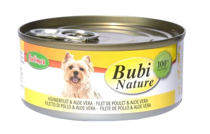 BUBIMEX. Bubi Nature Filets poulet Aloé vera. 150 g.