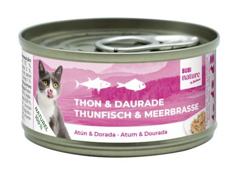 Bubi nature Thon et Daurade pâtée pour chat BUBIMEX