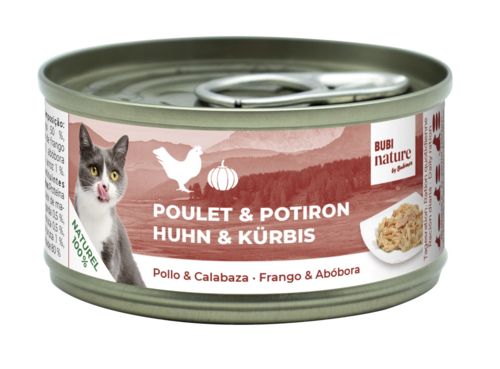 BUBIMEX. Bubi Nature Poulet et potiron. 70 g.