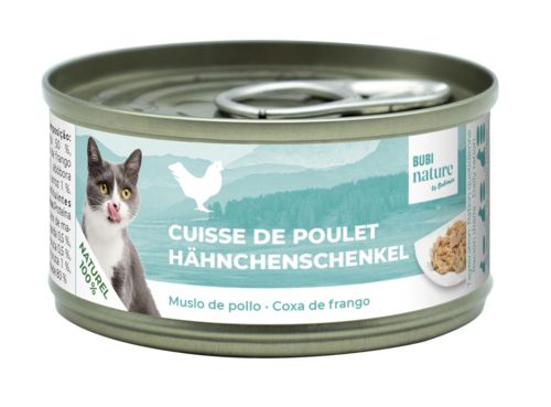 BUBIMEX. Bubi Nature Cuisse de poulet. 70 g.