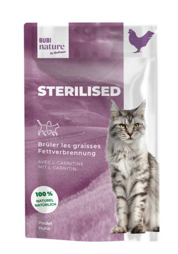 BUBIMEX. Bubi Nature Sterilised Poulet. 70 g.