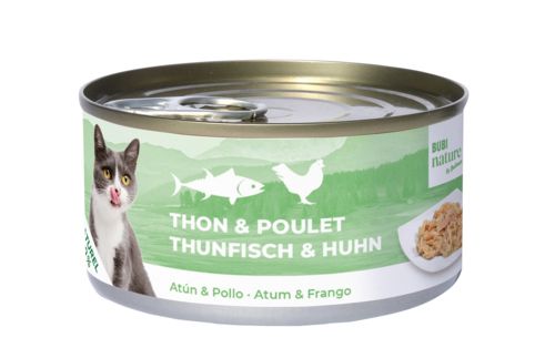 Bubi nature Thon et Poulet pâtée pour chat BUBIMEX