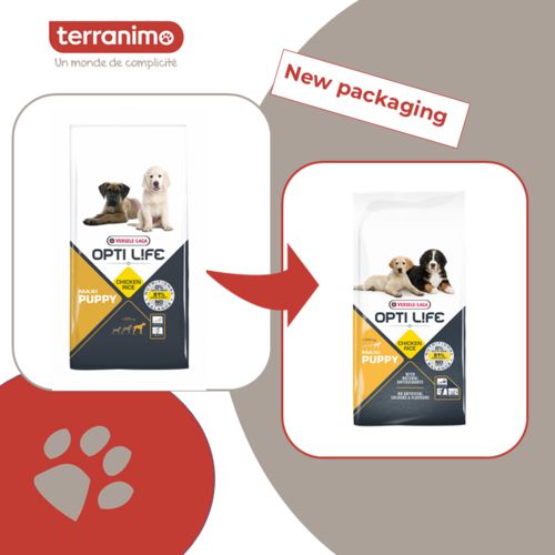 VERSELE LAGA Opti Life Puppy Maxi croquettes pour chiot 12,5 kg