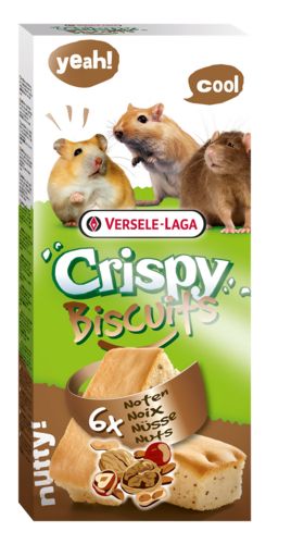 Versele Laga CRISPY Biscuits noix 6 pièces pour petits mammifères 70 g