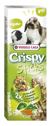 Versele Laga CRISPY Sticks lapins-cobayes légumes 2 pièces 110g