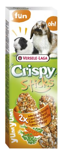 Versele Laga CRISPY Sticks lapins-cobayes carottes et persil 2 pièces 110g