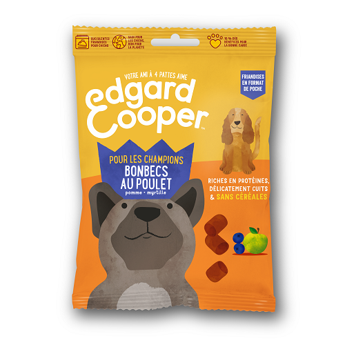EDGARD & COOPER Bonbecs au poulet 50g pour
