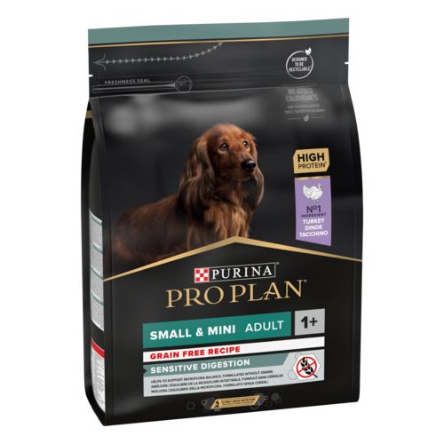 PURINA PRO PLAN Croquettes sans céréales chien Optidigest Small & Mini