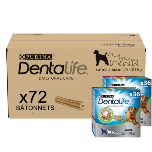 DENTALIFE Multipack de 72 friandises pour chiens Maxi 72 friandises