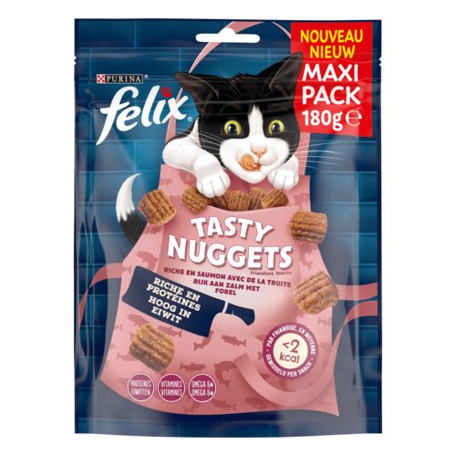 FELIX Tasty nuggets au saumon et à la truite 180g