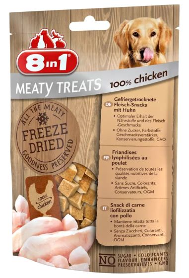 Friandises chien 8in1 Freeze Dried  Poulet