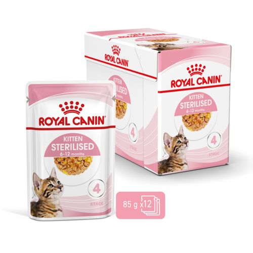 ROYAL CANIN Kitten Sterilised Gelée. 12x85 g.