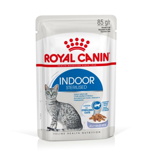 ROYAL CANIN Indoor Sterilised Gelée pour chat d'intérieur