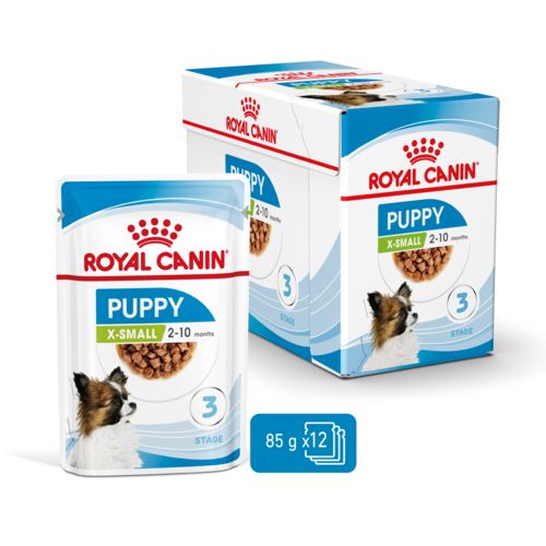 ROYAL CANIN Pack de 12 X-Small puppy 12x85g