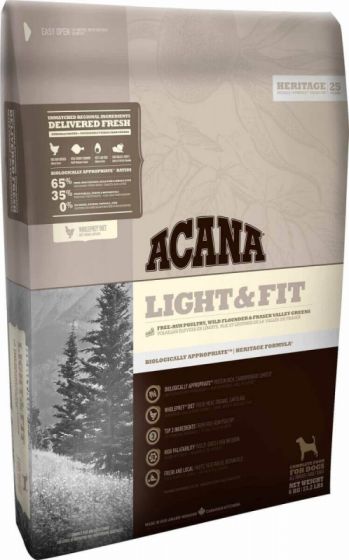 ACANA Croquette chien Heritage Light & Fit