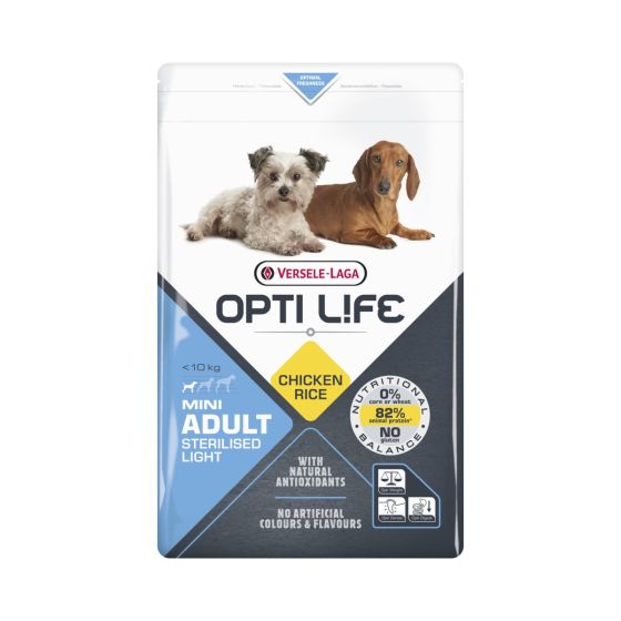 VERSELE LAGA Opti Life Adult Light Mini croquettes pour chien