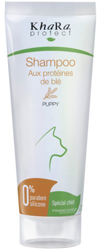 Shampooing sans paraben aux protéines de blé spécial chiots FRANCODEX