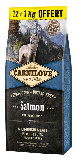 CARNILOVE Saumon croquettes sans céréales pour chien