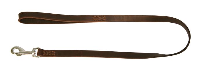 Laisse pour chien en cuir marron haute qualité VEGAS KERBL
