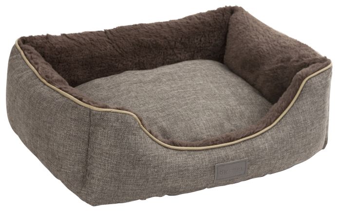 Panier corbeille gris Samuel pour chat ou chien de petite taille KERBL