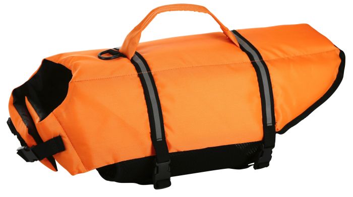 Gilet de sauvetage flottant orange pour chien  KERBL