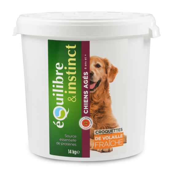 EQUILIBRE & INSTINCT Croquettes à la volaille fraîche chien senior