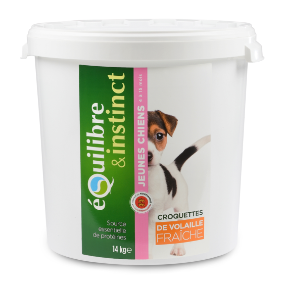 EQUILIBRE & INSTINCT Croquettes à la volaille fraîche pour chiot