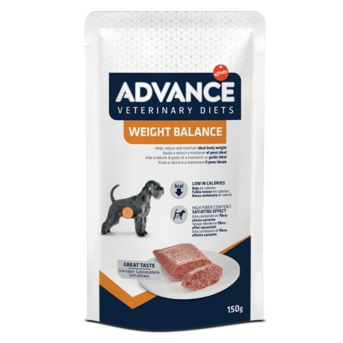 ADVANCE Pâtée pour chien diet dog wet weight balance 150 g